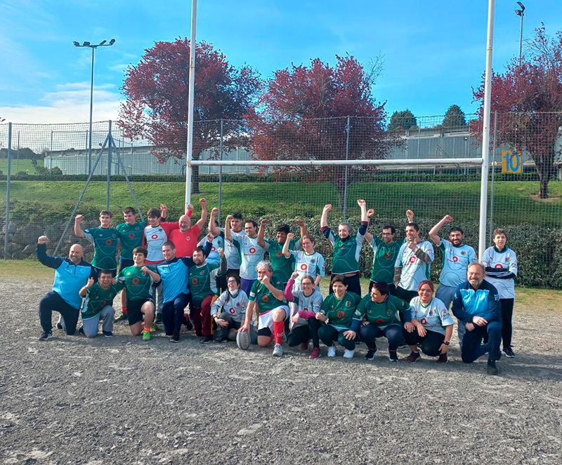 Arranca el Rugby Inclusivo en Navarra. Hern&aacute;n Mazzarello: &ldquo;desde la inclusi&oacute;n, buscamos ese cambio social que nos permita construir a partir de las diferencias&rdquo;